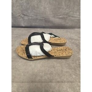 Tidewater W-8 Blk Sandal New